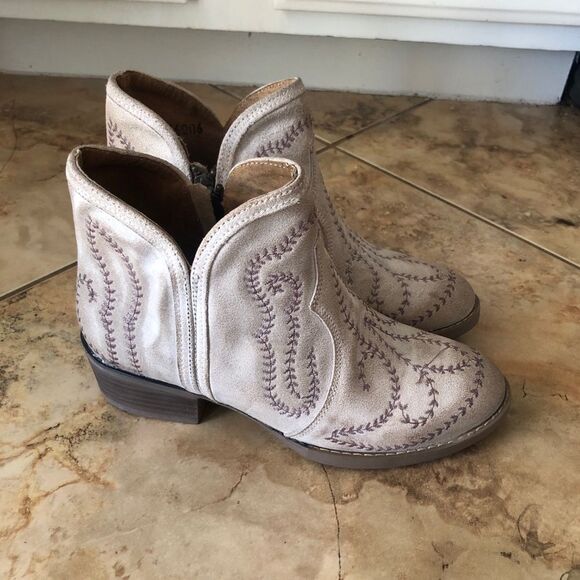 Sterling River leather short boots 7.5 distressed - Picture 4 of 13